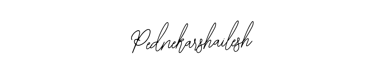 It looks lik you need a new signature style for name Pednekarshailesh. Design unique handwritten (Bearetta-2O07w) signature with our free signature maker in just a few clicks. Pednekarshailesh signature style 12 images and pictures png