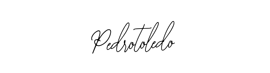 Pedrotoledo stylish signature style. Best Handwritten Sign (Bearetta-2O07w) for my name. Handwritten Signature Collection Ideas for my name Pedrotoledo. Pedrotoledo signature style 12 images and pictures png