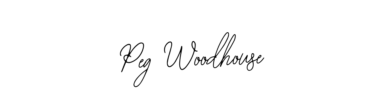 Peg Woodhouse stylish signature style. Best Handwritten Sign (Bearetta-2O07w) for my name. Handwritten Signature Collection Ideas for my name Peg Woodhouse. Peg Woodhouse signature style 12 images and pictures png