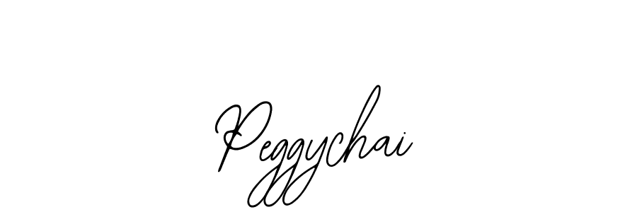 Use a signature maker to create a handwritten signature online. With this signature software, you can design (Bearetta-2O07w) your own signature for name Peggychai. Peggychai signature style 12 images and pictures png