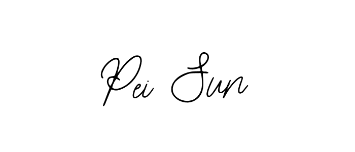 How to Draw Pei Sun signature style? Bearetta-2O07w is a latest design signature styles for name Pei Sun. Pei Sun signature style 12 images and pictures png