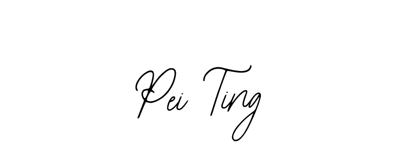 Also You can easily find your signature by using the search form. We will create Pei Ting name handwritten signature images for you free of cost using Bearetta-2O07w sign style. Pei Ting signature style 12 images and pictures png
