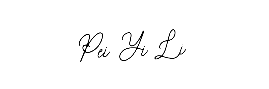 How to Draw Pei Yi Li signature style? Bearetta-2O07w is a latest design signature styles for name Pei Yi Li. Pei Yi Li signature style 12 images and pictures png