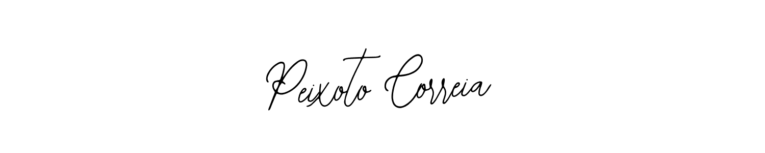 How to make Peixoto Correia name signature. Use Bearetta-2O07w style for creating short signs online. This is the latest handwritten sign. Peixoto Correia signature style 12 images and pictures png