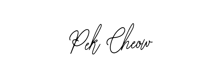 How to Draw Pek Cheow signature style? Bearetta-2O07w is a latest design signature styles for name Pek Cheow. Pek Cheow signature style 12 images and pictures png