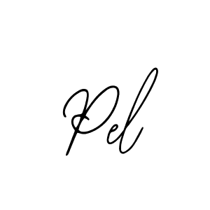 Similarly Bearetta-2O07w is the best handwritten signature design. Signature creator online .You can use it as an online autograph creator for name Pel. Pel signature style 12 images and pictures png