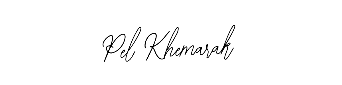 Similarly Bearetta-2O07w is the best handwritten signature design. Signature creator online .You can use it as an online autograph creator for name Pel Khemarak. Pel Khemarak signature style 12 images and pictures png