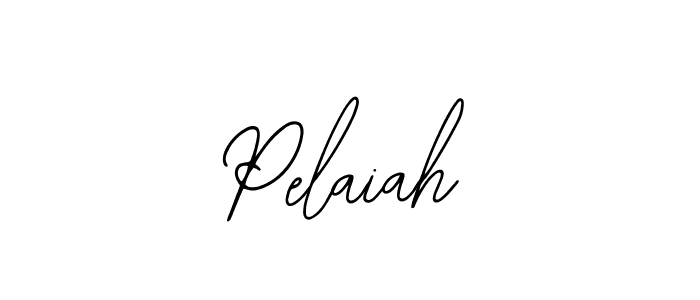 How to make Pelaiah signature? Bearetta-2O07w is a professional autograph style. Create handwritten signature for Pelaiah name. Pelaiah signature style 12 images and pictures png