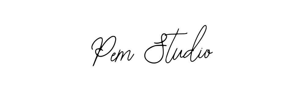 It looks lik you need a new signature style for name Pem Studio. Design unique handwritten (Bearetta-2O07w) signature with our free signature maker in just a few clicks. Pem Studio signature style 12 images and pictures png
