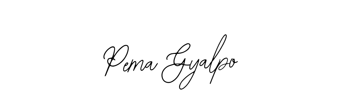Bearetta-2O07w is a professional signature style that is perfect for those who want to add a touch of class to their signature. It is also a great choice for those who want to make their signature more unique. Get Pema Gyalpo name to fancy signature for free. Pema Gyalpo signature style 12 images and pictures png