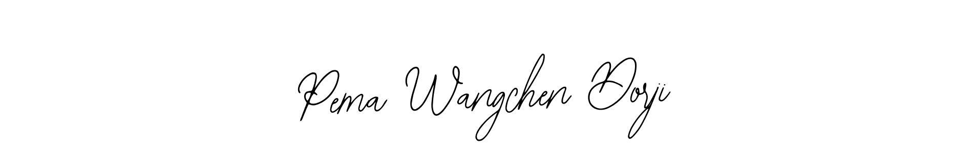 Make a beautiful signature design for name Pema Wangchen Dorji. With this signature (Bearetta-2O07w) style, you can create a handwritten signature for free. Pema Wangchen Dorji signature style 12 images and pictures png