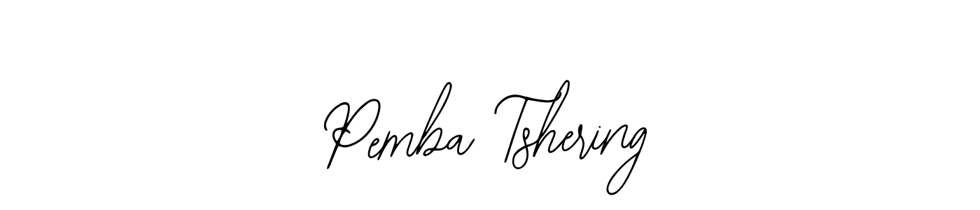 Create a beautiful signature design for name Pemba Tshering. With this signature (Bearetta-2O07w) fonts, you can make a handwritten signature for free. Pemba Tshering signature style 12 images and pictures png