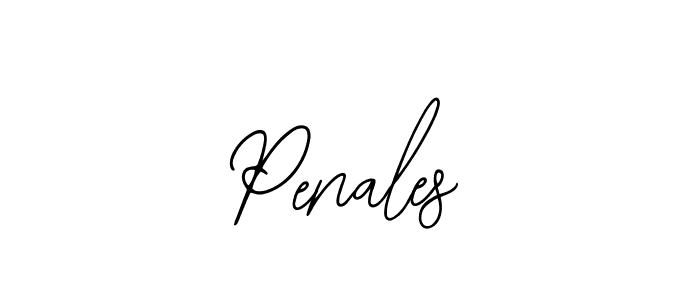 Design your own signature with our free online signature maker. With this signature software, you can create a handwritten (Bearetta-2O07w) signature for name Penales. Penales signature style 12 images and pictures png