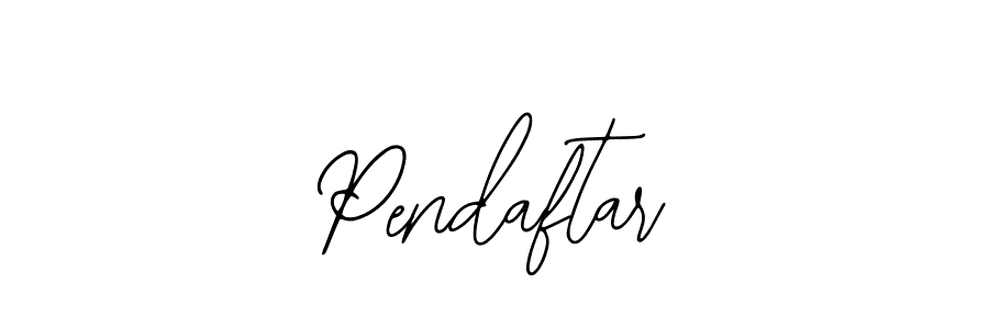 Create a beautiful signature design for name Pendaftar. With this signature (Bearetta-2O07w) fonts, you can make a handwritten signature for free. Pendaftar signature style 12 images and pictures png