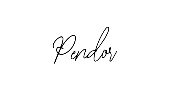 You should practise on your own different ways (Bearetta-2O07w) to write your name (Pendor) in signature. don't let someone else do it for you. Pendor signature style 12 images and pictures png