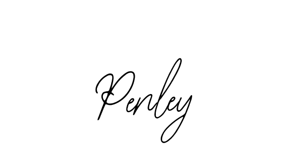 Design your own signature with our free online signature maker. With this signature software, you can create a handwritten (Bearetta-2O07w) signature for name Penley. Penley signature style 12 images and pictures png