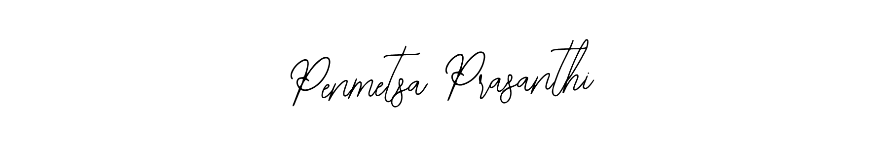Design your own signature with our free online signature maker. With this signature software, you can create a handwritten (Bearetta-2O07w) signature for name Penmetsa Prasanthi. Penmetsa Prasanthi signature style 12 images and pictures png