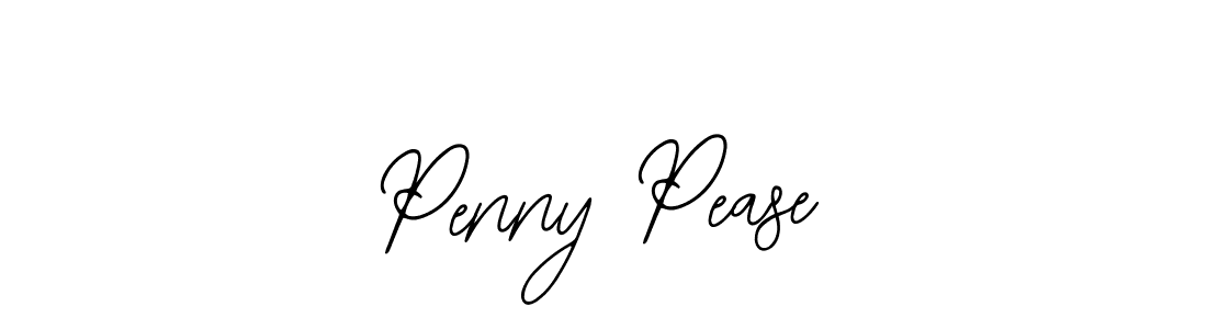 You should practise on your own different ways (Bearetta-2O07w) to write your name (Penny Pease) in signature. don't let someone else do it for you. Penny Pease signature style 12 images and pictures png