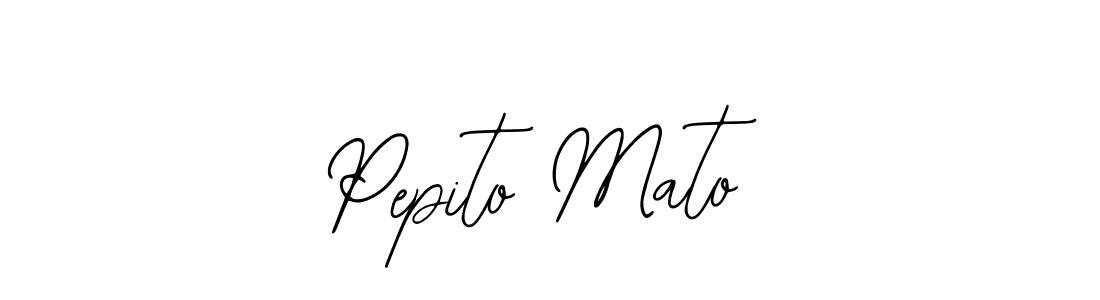 The best way (Bearetta-2O07w) to make a short signature is to pick only two or three words in your name. The name Pepito Mato include a total of six letters. For converting this name. Pepito Mato signature style 12 images and pictures png