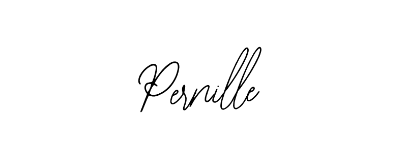 How to make Pernille name signature. Use Bearetta-2O07w style for creating short signs online. This is the latest handwritten sign. Pernille signature style 12 images and pictures png