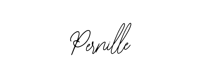 How to make Pernille name signature. Use Bearetta-2O07w style for creating short signs online. This is the latest handwritten sign. Pernille signature style 12 images and pictures png