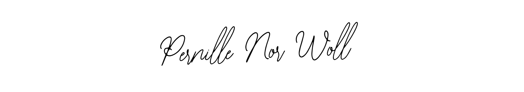 Use a signature maker to create a handwritten signature online. With this signature software, you can design (Bearetta-2O07w) your own signature for name Pernille Nor Woll. Pernille Nor Woll signature style 12 images and pictures png