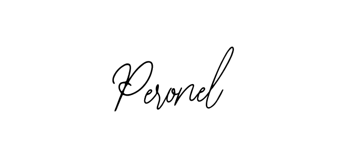 Make a beautiful signature design for name Peronel. With this signature (Bearetta-2O07w) style, you can create a handwritten signature for free. Peronel signature style 12 images and pictures png
