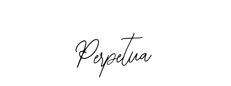 How to make Perpetua name signature. Use Bearetta-2O07w style for creating short signs online. This is the latest handwritten sign. Perpetua signature style 12 images and pictures png