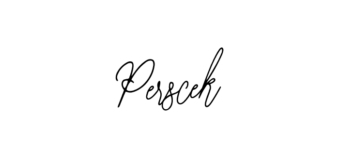 It looks lik you need a new signature style for name Perscek. Design unique handwritten (Bearetta-2O07w) signature with our free signature maker in just a few clicks. Perscek signature style 12 images and pictures png