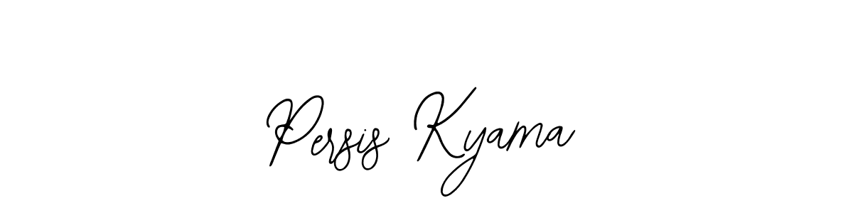 Design your own signature with our free online signature maker. With this signature software, you can create a handwritten (Bearetta-2O07w) signature for name Persis Kyama. Persis Kyama signature style 12 images and pictures png