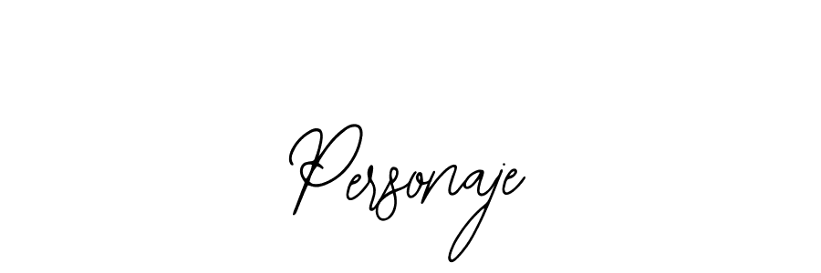 Design your own signature with our free online signature maker. With this signature software, you can create a handwritten (Bearetta-2O07w) signature for name Personaje. Personaje signature style 12 images and pictures png