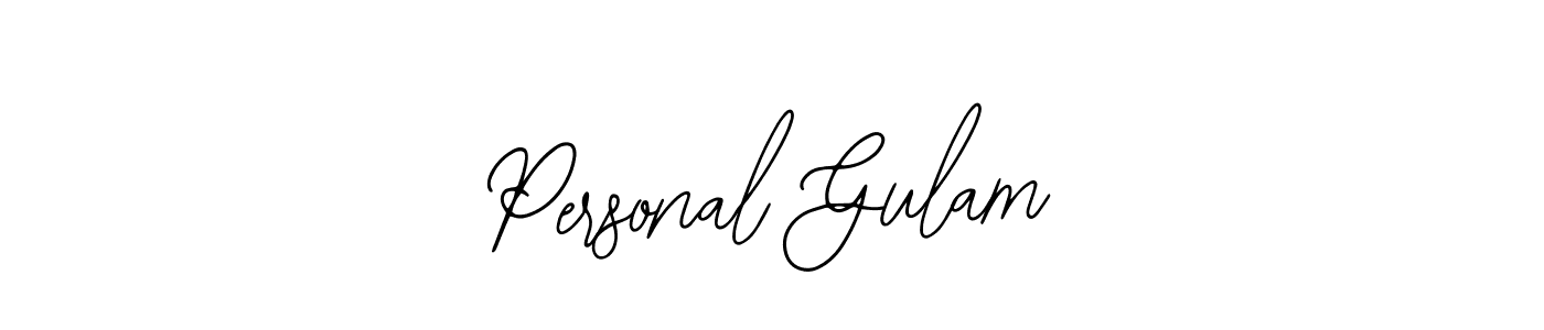 Bearetta-2O07w is a professional signature style that is perfect for those who want to add a touch of class to their signature. It is also a great choice for those who want to make their signature more unique. Get Personal Gulam name to fancy signature for free. Personal Gulam signature style 12 images and pictures png