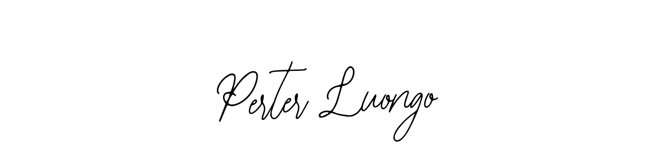 Make a beautiful signature design for name Perter Luongo. With this signature (Bearetta-2O07w) style, you can create a handwritten signature for free. Perter Luongo signature style 12 images and pictures png