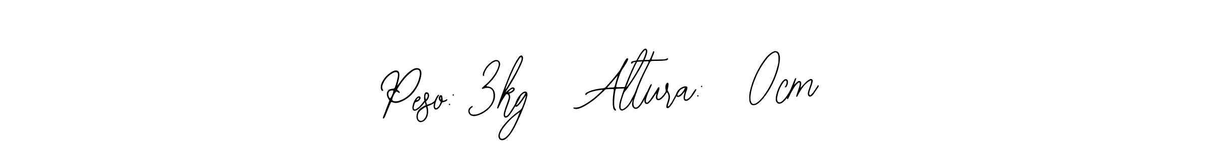 Make a beautiful signature design for name Peso: 3kg   Altura: 50cm. Use this online signature maker to create a handwritten signature for free. Peso: 3kg   Altura: 50cm signature style 12 images and pictures png