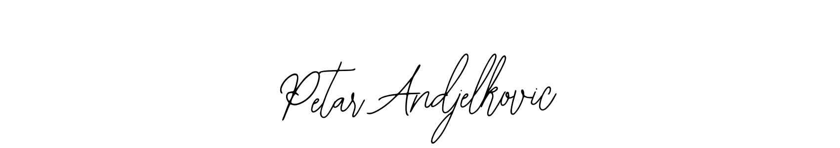 Use a signature maker to create a handwritten signature online. With this signature software, you can design (Bearetta-2O07w) your own signature for name Petar Andjelkovic. Petar Andjelkovic signature style 12 images and pictures png