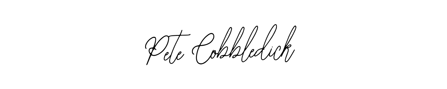 Check out images of Autograph of Pete Cobbledick name. Actor Pete Cobbledick Signature Style. Bearetta-2O07w is a professional sign style online. Pete Cobbledick signature style 12 images and pictures png