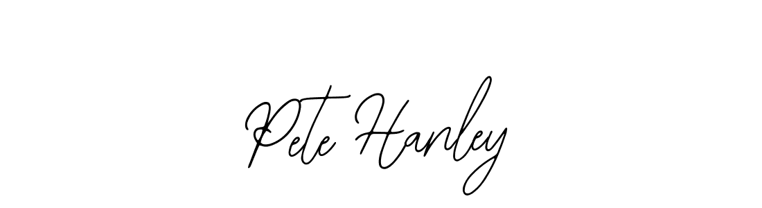 Pete Hanley stylish signature style. Best Handwritten Sign (Bearetta-2O07w) for my name. Handwritten Signature Collection Ideas for my name Pete Hanley. Pete Hanley signature style 12 images and pictures png