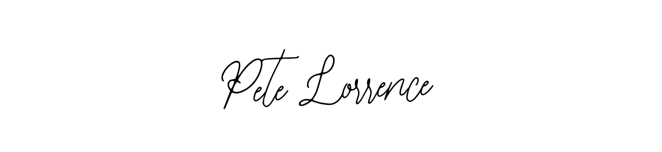 It looks lik you need a new signature style for name Pete Lorrence. Design unique handwritten (Bearetta-2O07w) signature with our free signature maker in just a few clicks. Pete Lorrence signature style 12 images and pictures png
