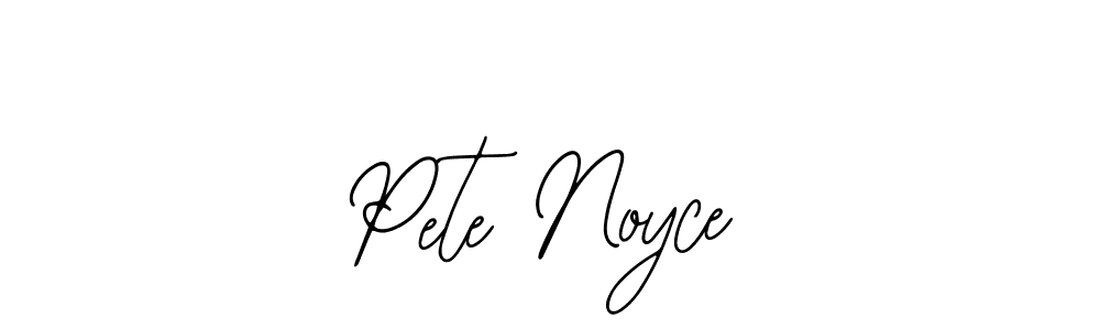 Make a beautiful signature design for name Pete Noyce. With this signature (Bearetta-2O07w) style, you can create a handwritten signature for free. Pete Noyce signature style 12 images and pictures png