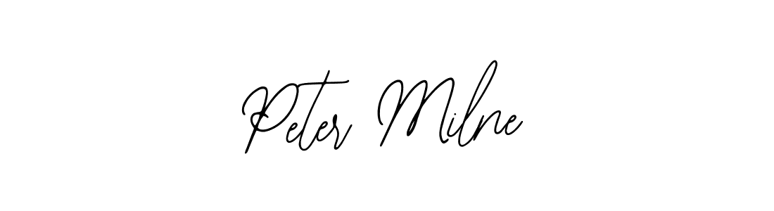 Design your own signature with our free online signature maker. With this signature software, you can create a handwritten (Bearetta-2O07w) signature for name Peter Milne. Peter Milne signature style 12 images and pictures png