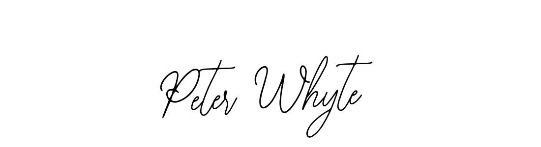 The best way (Bearetta-2O07w) to make a short signature is to pick only two or three words in your name. The name Peter Whyte include a total of six letters. For converting this name. Peter Whyte signature style 12 images and pictures png