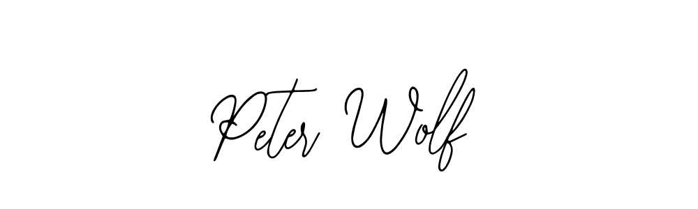 Best and Professional Signature Style for Peter Wolf. Bearetta-2O07w Best Signature Style Collection. Peter Wolf signature style 12 images and pictures png