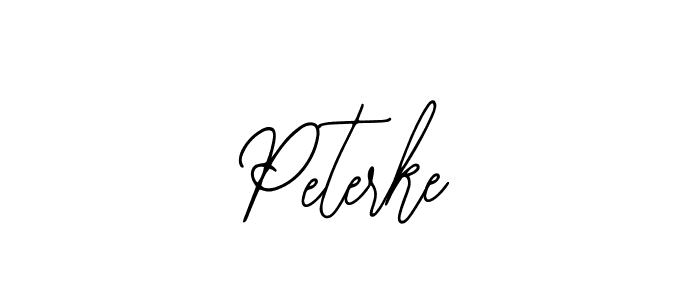 Peterke stylish signature style. Best Handwritten Sign (Bearetta-2O07w) for my name. Handwritten Signature Collection Ideas for my name Peterke. Peterke signature style 12 images and pictures png