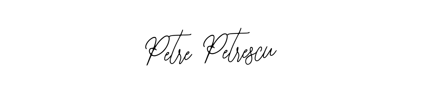 Use a signature maker to create a handwritten signature online. With this signature software, you can design (Bearetta-2O07w) your own signature for name Petre Petrescu. Petre Petrescu signature style 12 images and pictures png