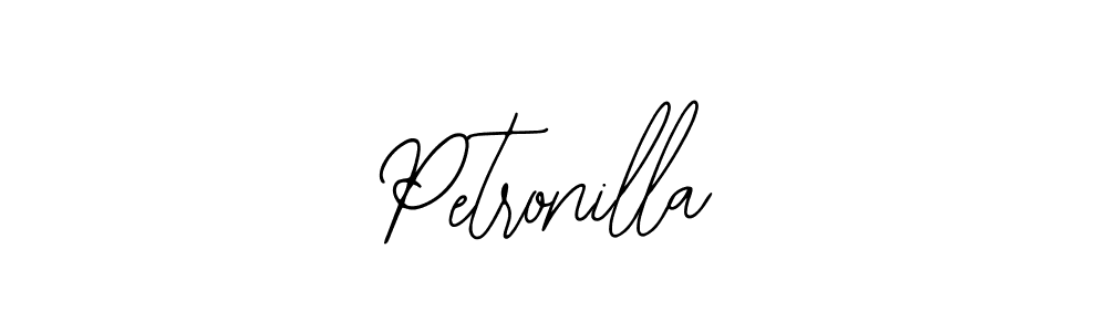 How to make Petronilla name signature. Use Bearetta-2O07w style for creating short signs online. This is the latest handwritten sign. Petronilla signature style 12 images and pictures png