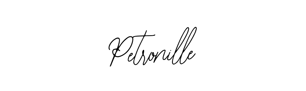 You should practise on your own different ways (Bearetta-2O07w) to write your name (Petronille) in signature. don't let someone else do it for you. Petronille signature style 12 images and pictures png