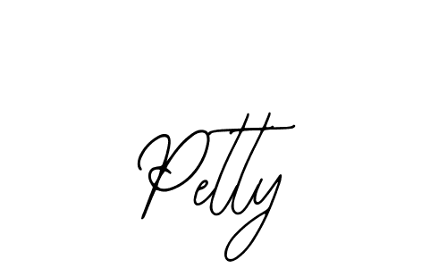 Similarly Bearetta-2O07w is the best handwritten signature design. Signature creator online .You can use it as an online autograph creator for name Petty. Petty signature style 12 images and pictures png