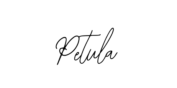 Create a beautiful signature design for name Petula. With this signature (Bearetta-2O07w) fonts, you can make a handwritten signature for free. Petula signature style 12 images and pictures png