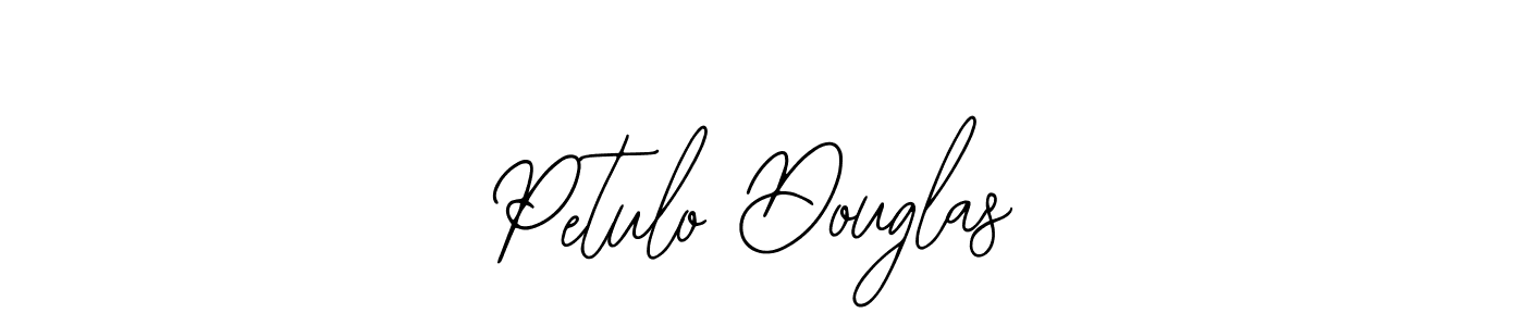 Make a beautiful signature design for name Petulo Douglas. With this signature (Bearetta-2O07w) style, you can create a handwritten signature for free. Petulo Douglas signature style 12 images and pictures png