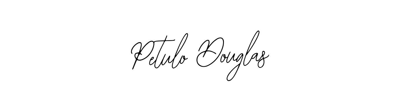 Use a signature maker to create a handwritten signature online. With this signature software, you can design (Bearetta-2O07w) your own signature for name Petulo Douglas. Petulo Douglas signature style 12 images and pictures png